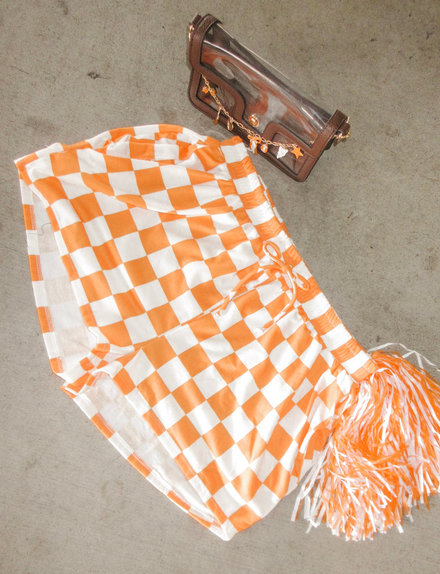 End Zone Checkered Shorts