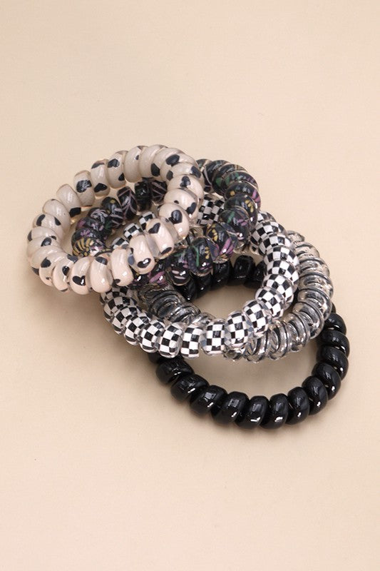Coil Hair Ties 5 pack