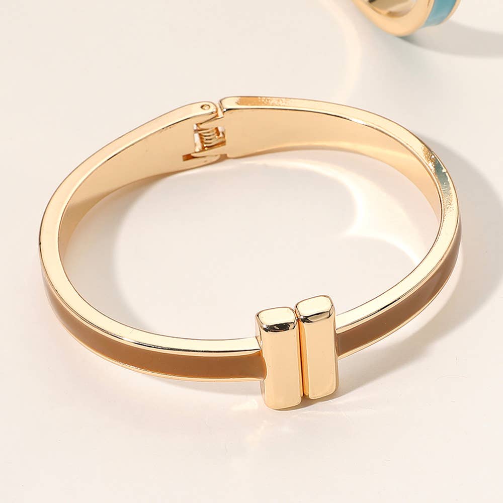 Hinged Bangle Bracelet
