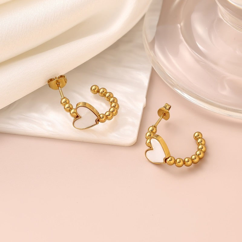 18k Stainless Steel Tarnish Free Waterproof Hoop