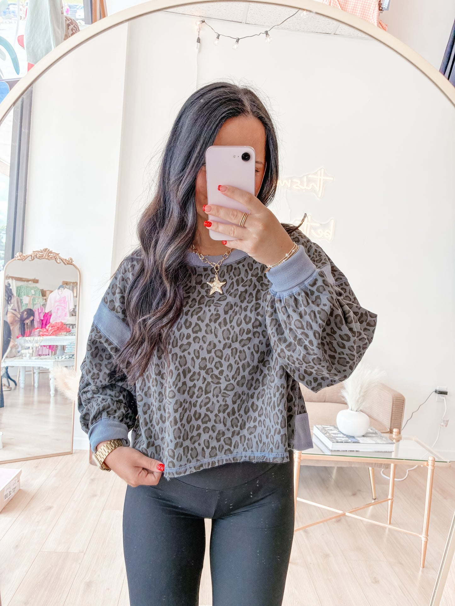 In the Wild Open Back Top (Grey)