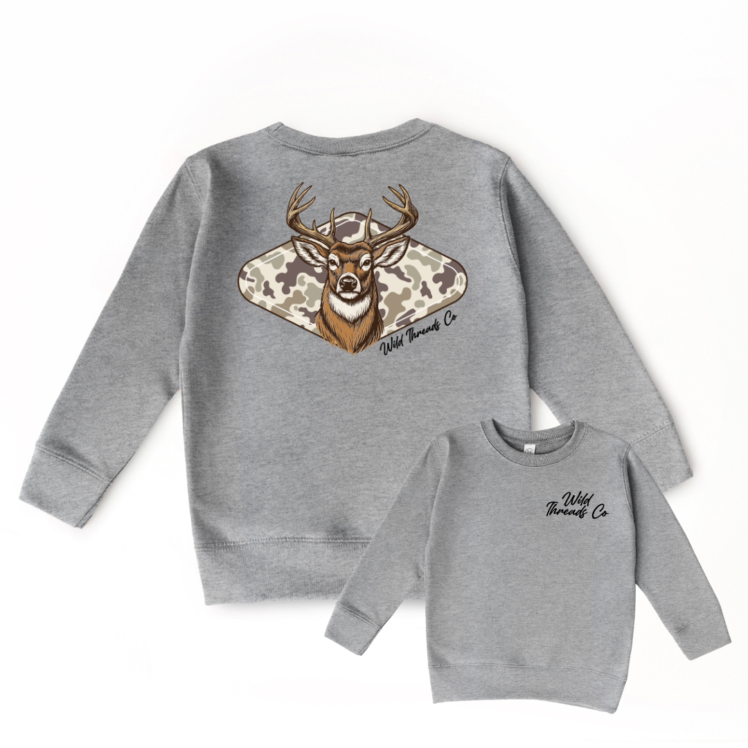 Camo Deer Sweatshirt