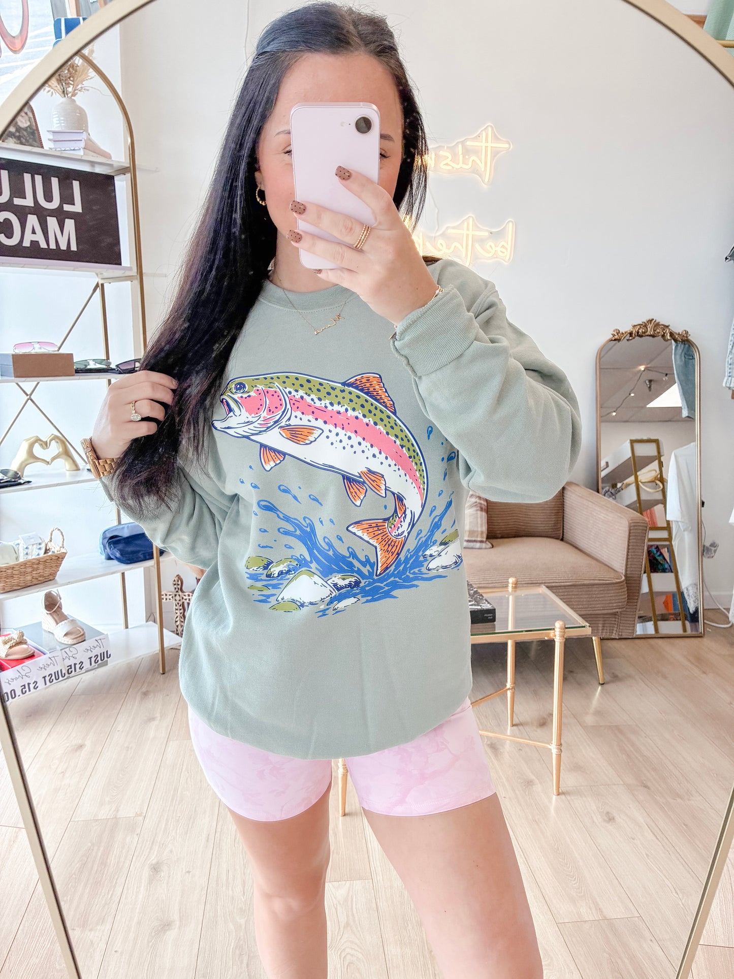Jumping Fish Crewneck