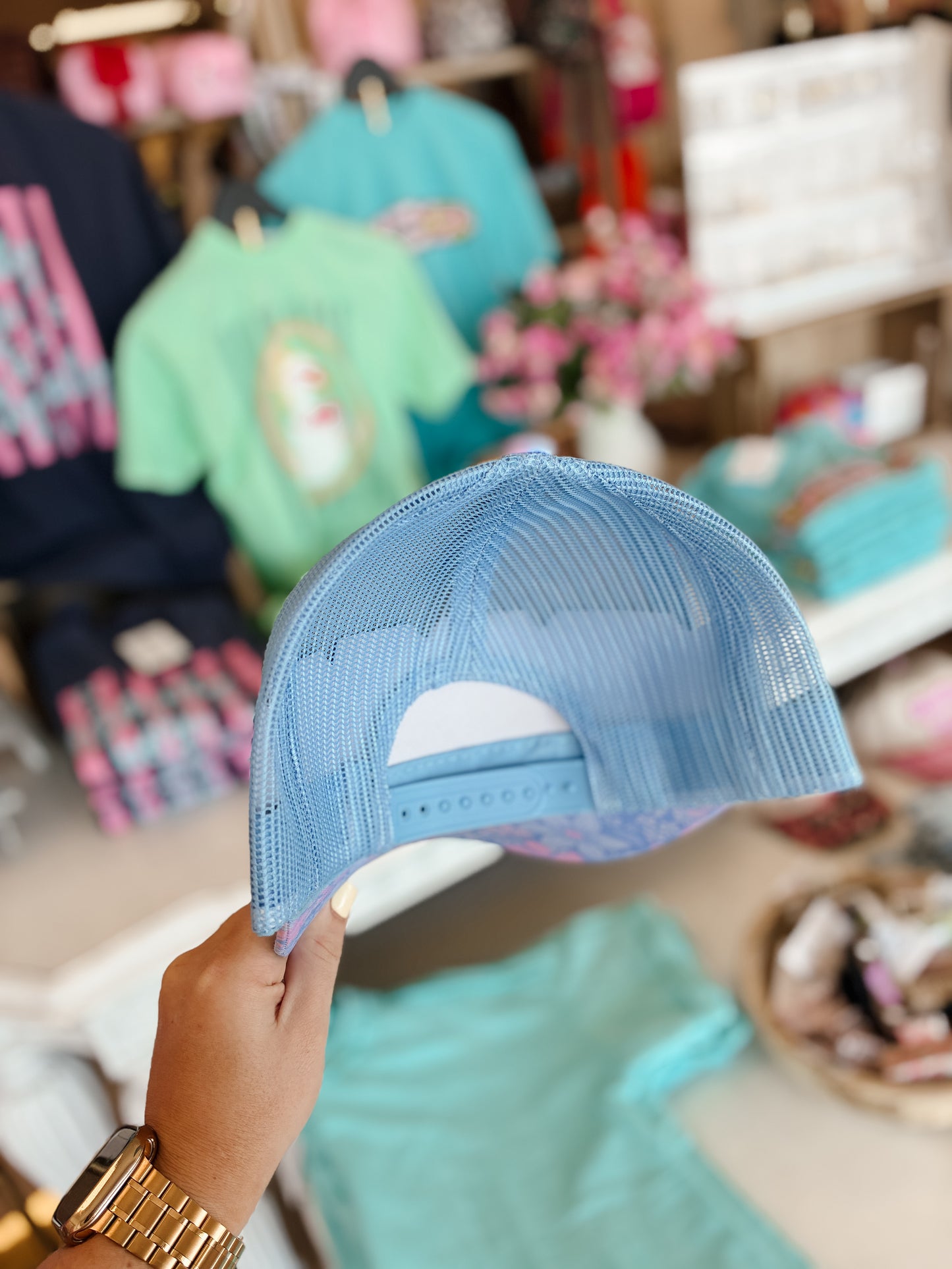 Raised on 90's Country Embroidered Floral Hat