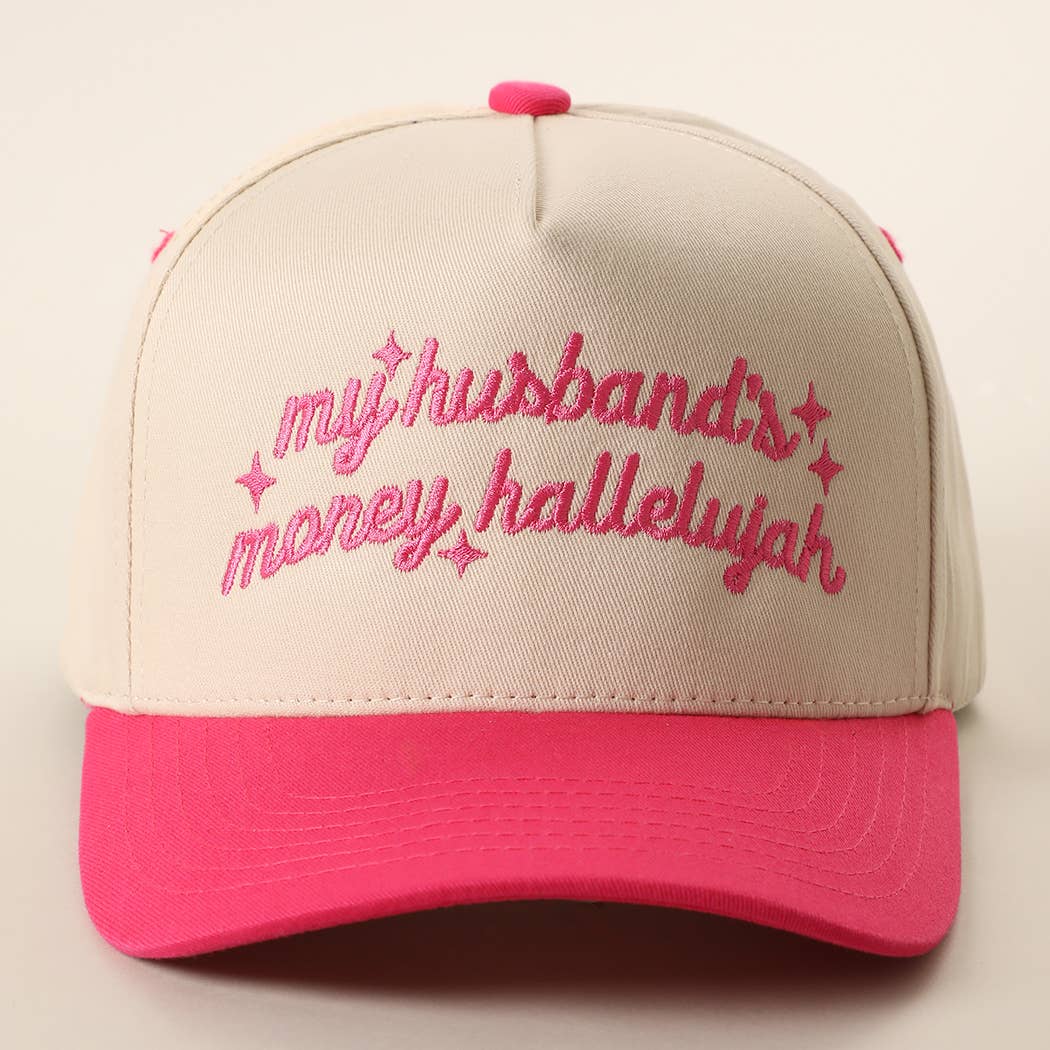 Husband's Money Hallelujah Hat