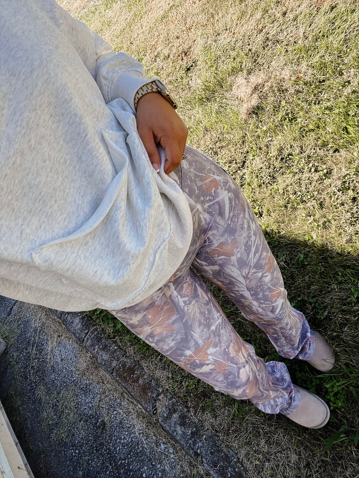 Timber Haze Sculpt Flare Leggings