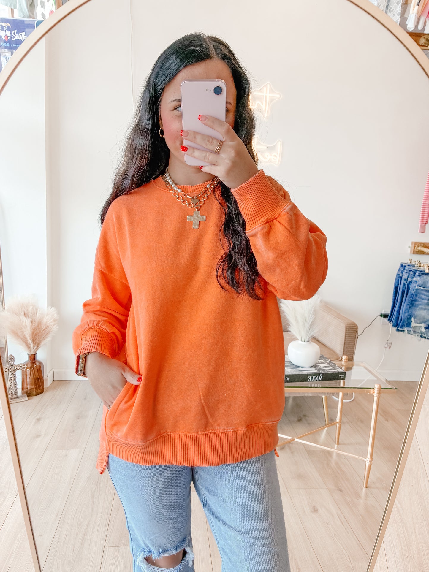 Southern Sunkissed Acid Pullover