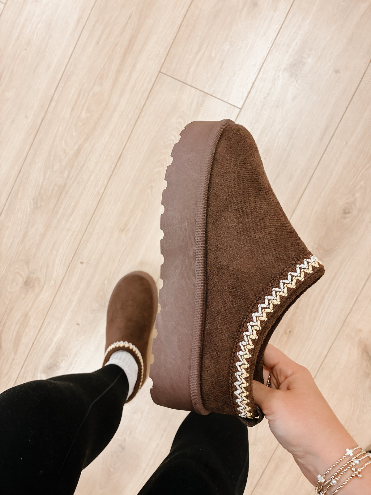 Denver Braided Platform Slippers
