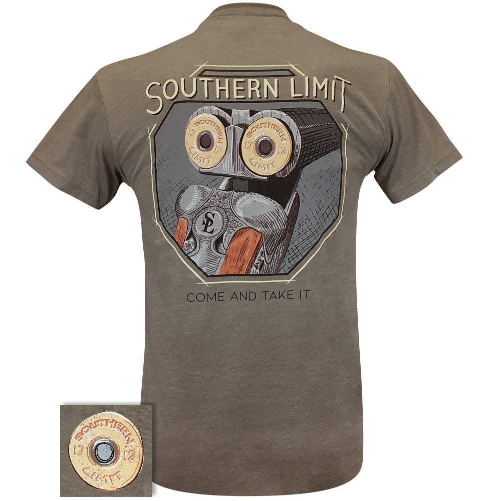 Southern Limit Shotgun Closeup Warm Grey