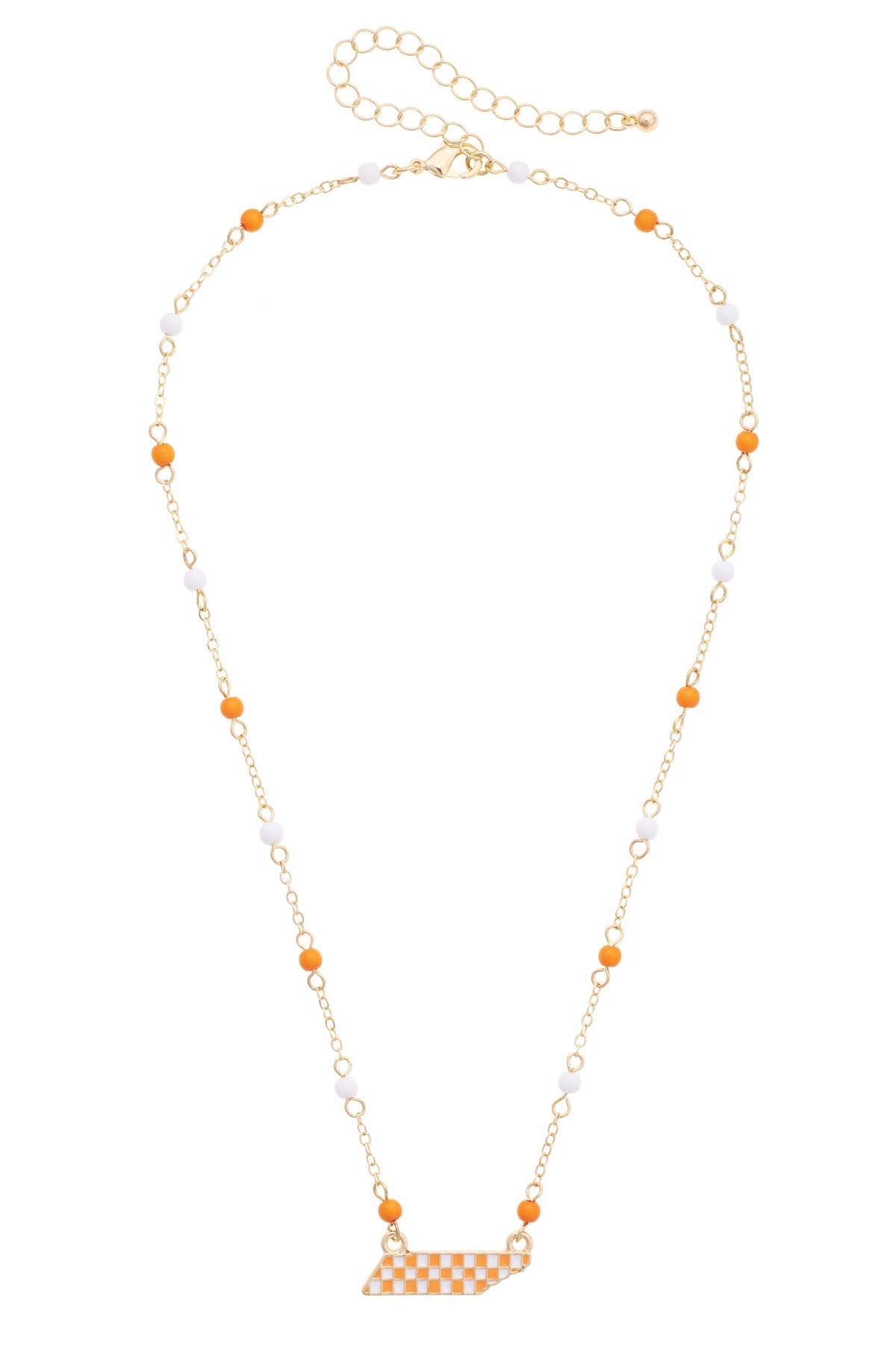 Checkered TN Necklace