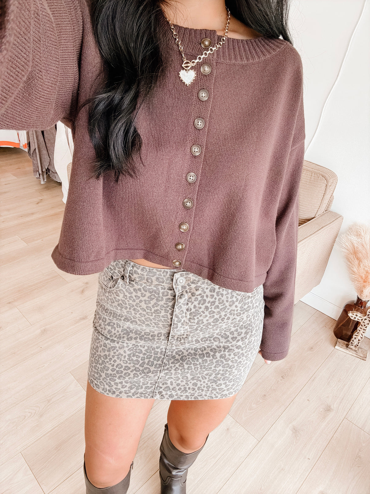 Chocolate Therapy Cardigan