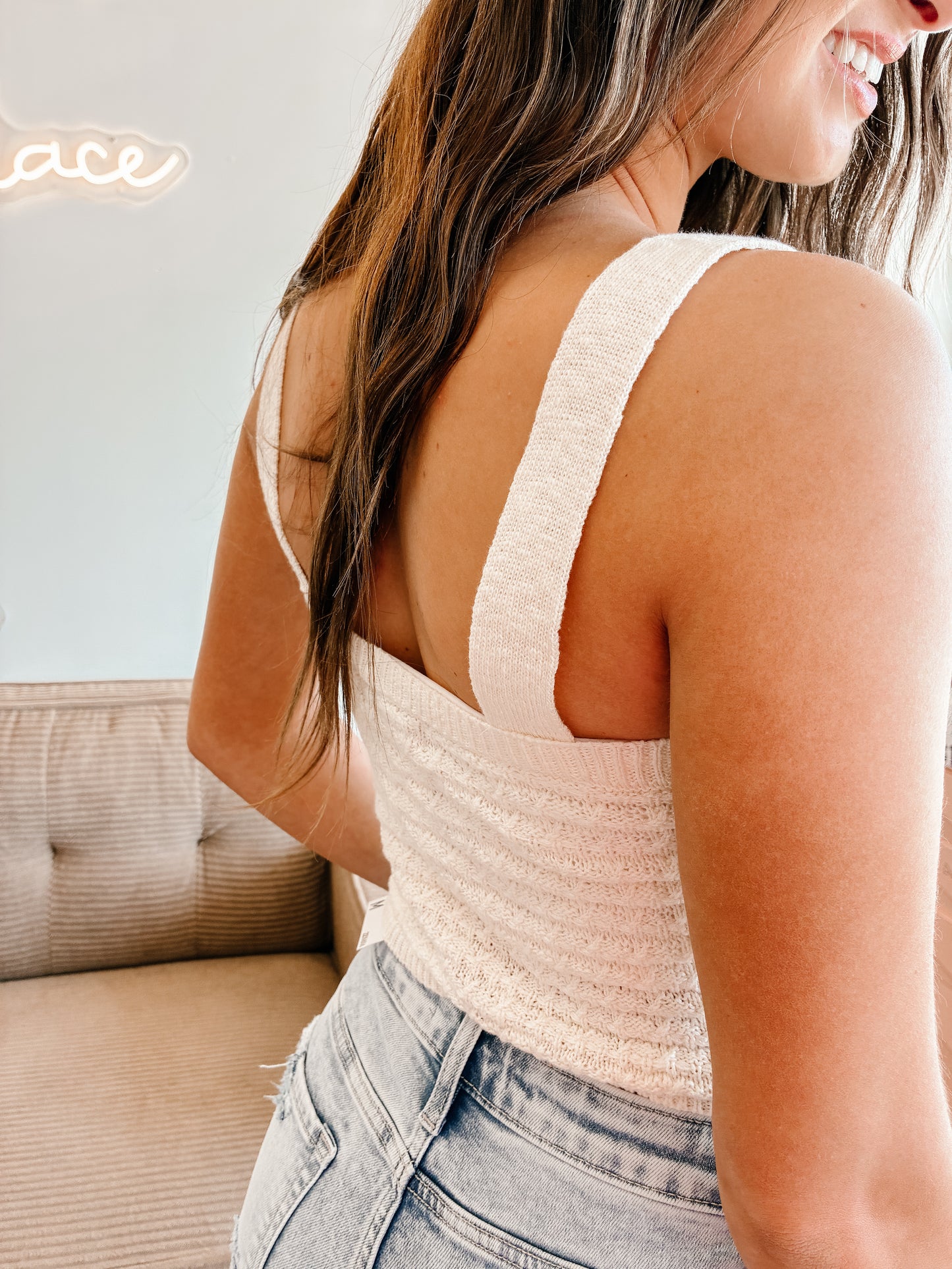 Textured Knit Tank