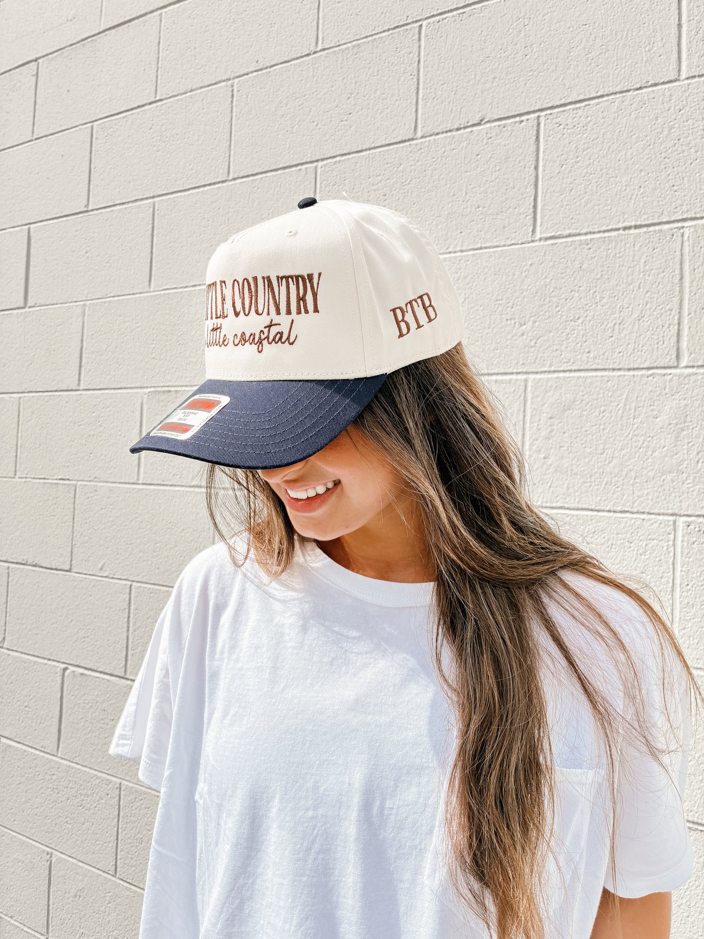 BTB "Little country, Little Coastal" Embroidered Hat