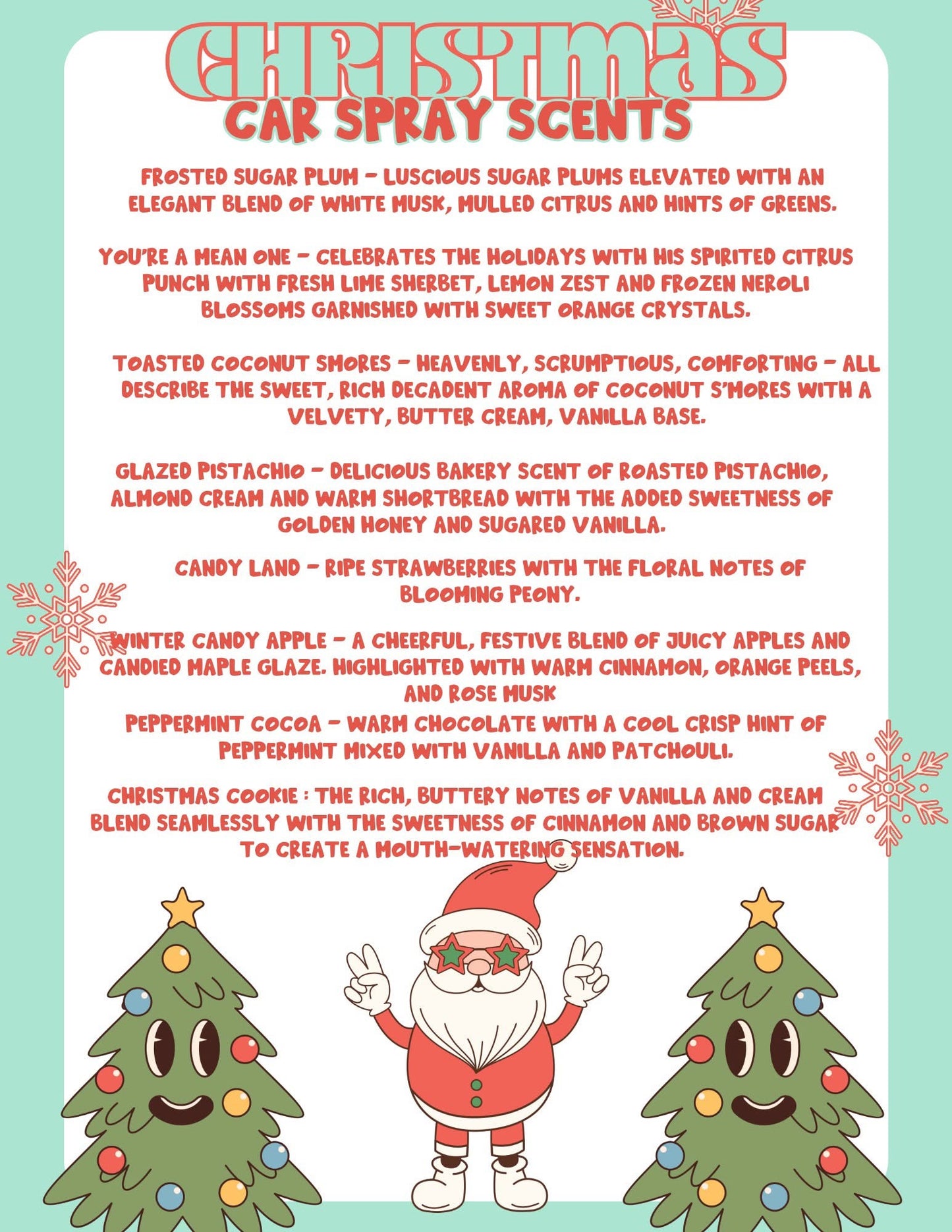 Christmas Car/Room Spray