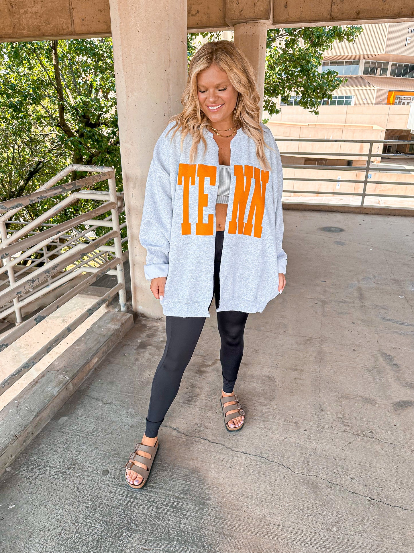 TENN Crewneck Cardigan