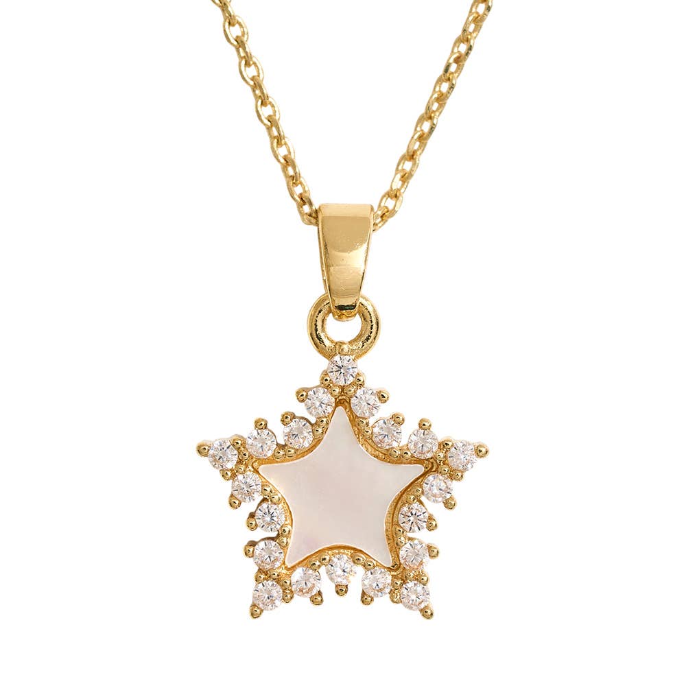 14K Dipped Star Necklace