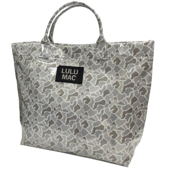 White Camo LULU MAC Tote Bag