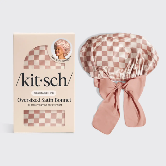 Oversized Satin Bonnet
