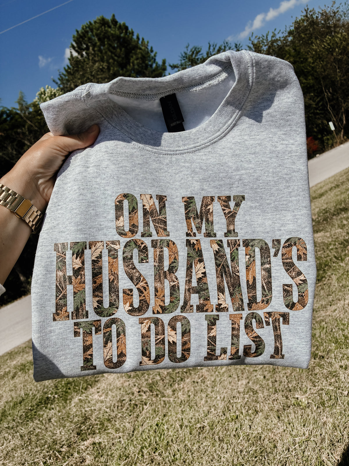 Husband's To Do List Crewneck