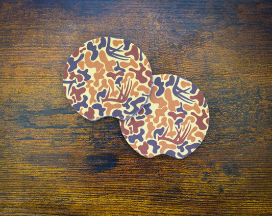 Antler Camo - Car Coaster