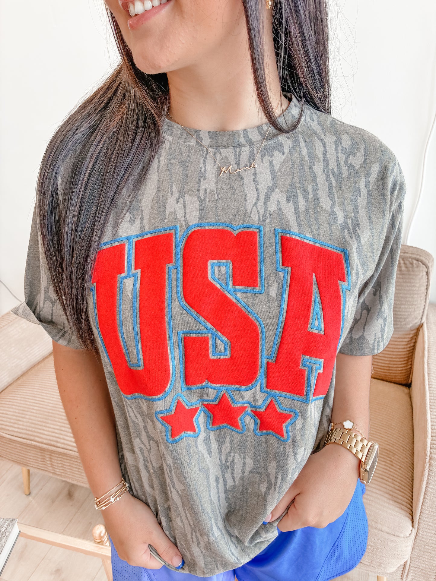 All American Redneck Mossy Oak Tee