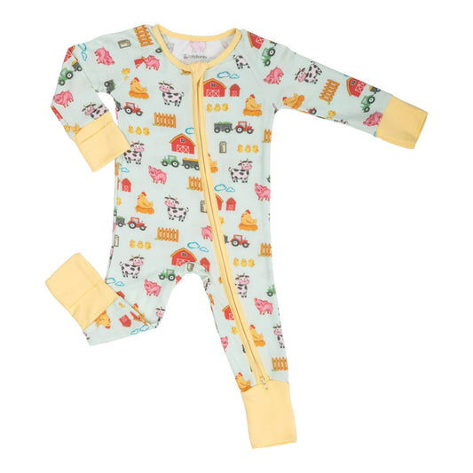 Little Barnyard Baby Bamboo Pajamas