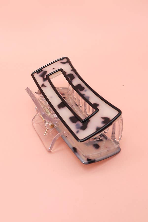 Hollow Tortoise Hair Claw Clip 2 colors