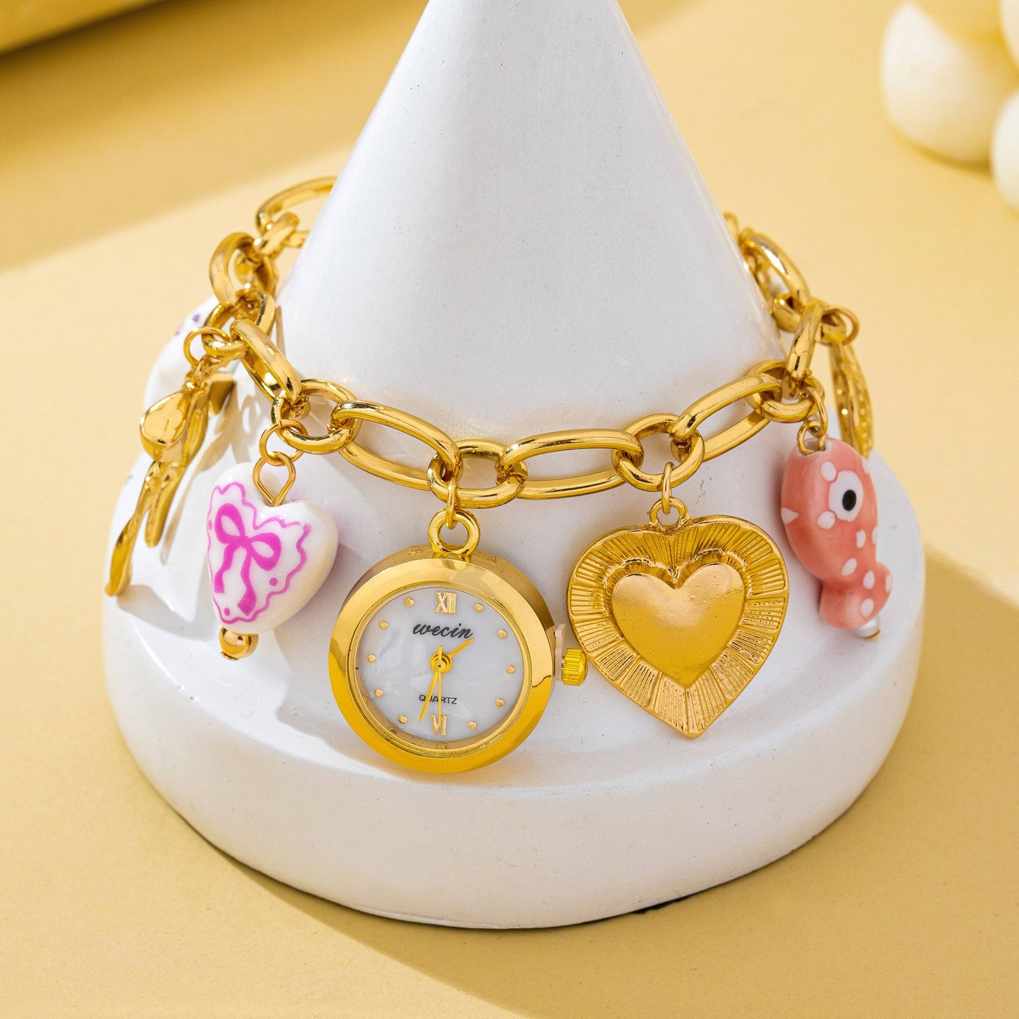 Vintage Charm Watch Bracelet