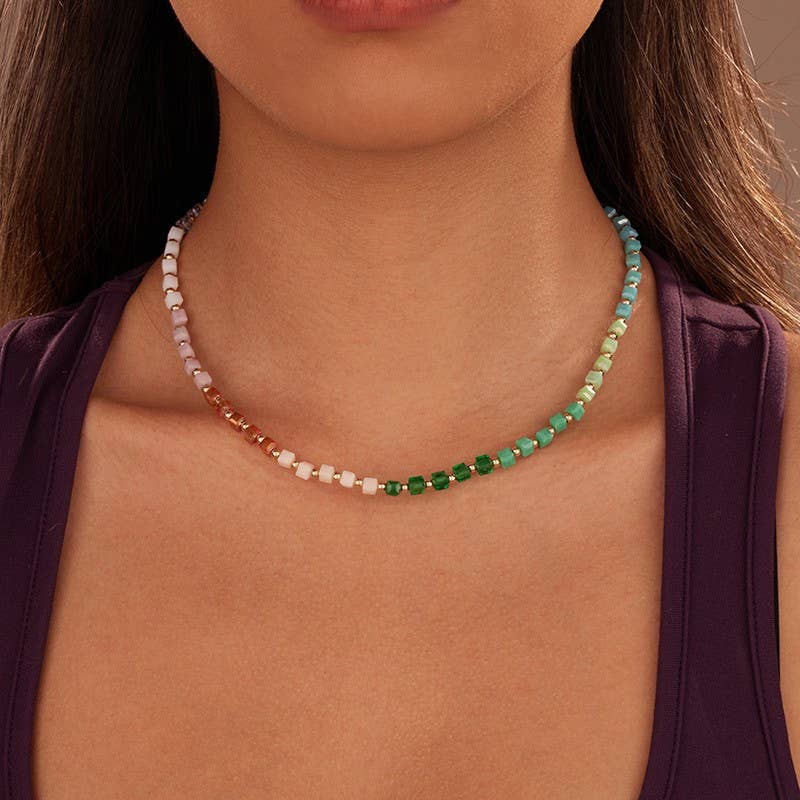 Rainbow Gradient Necklace