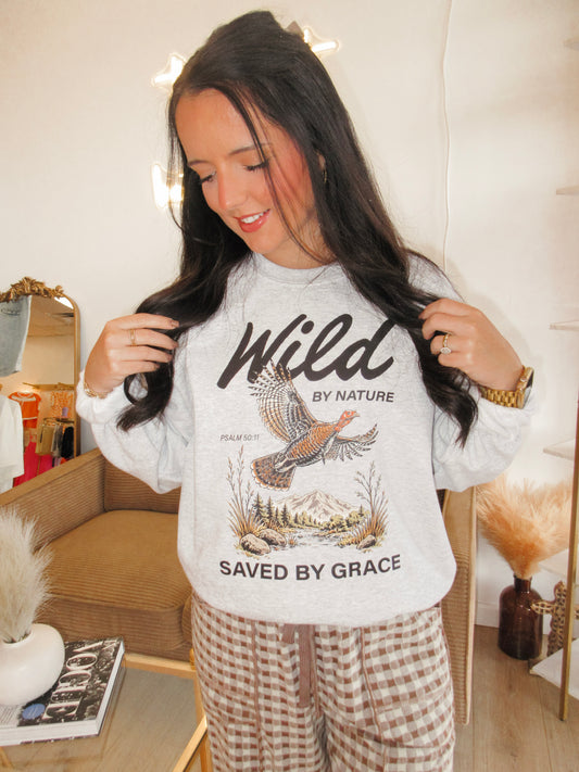 Saved By Grace Crewneck