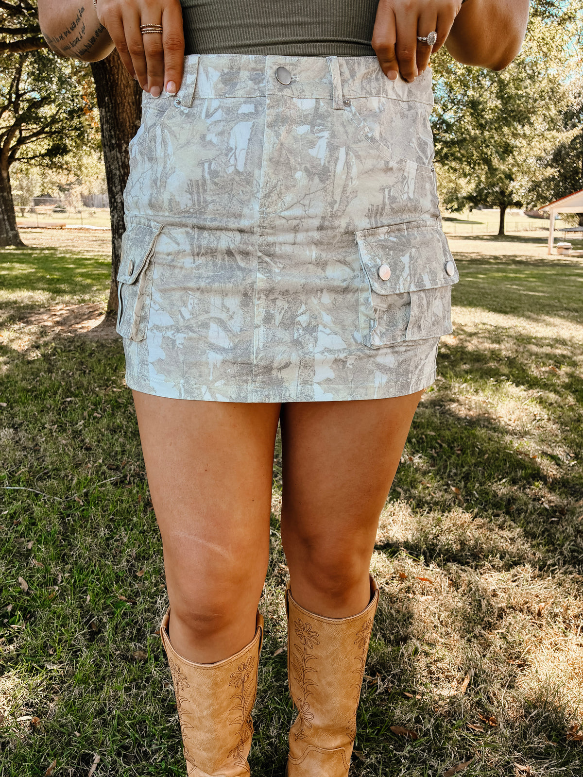Hunting Wife Mini Skirt