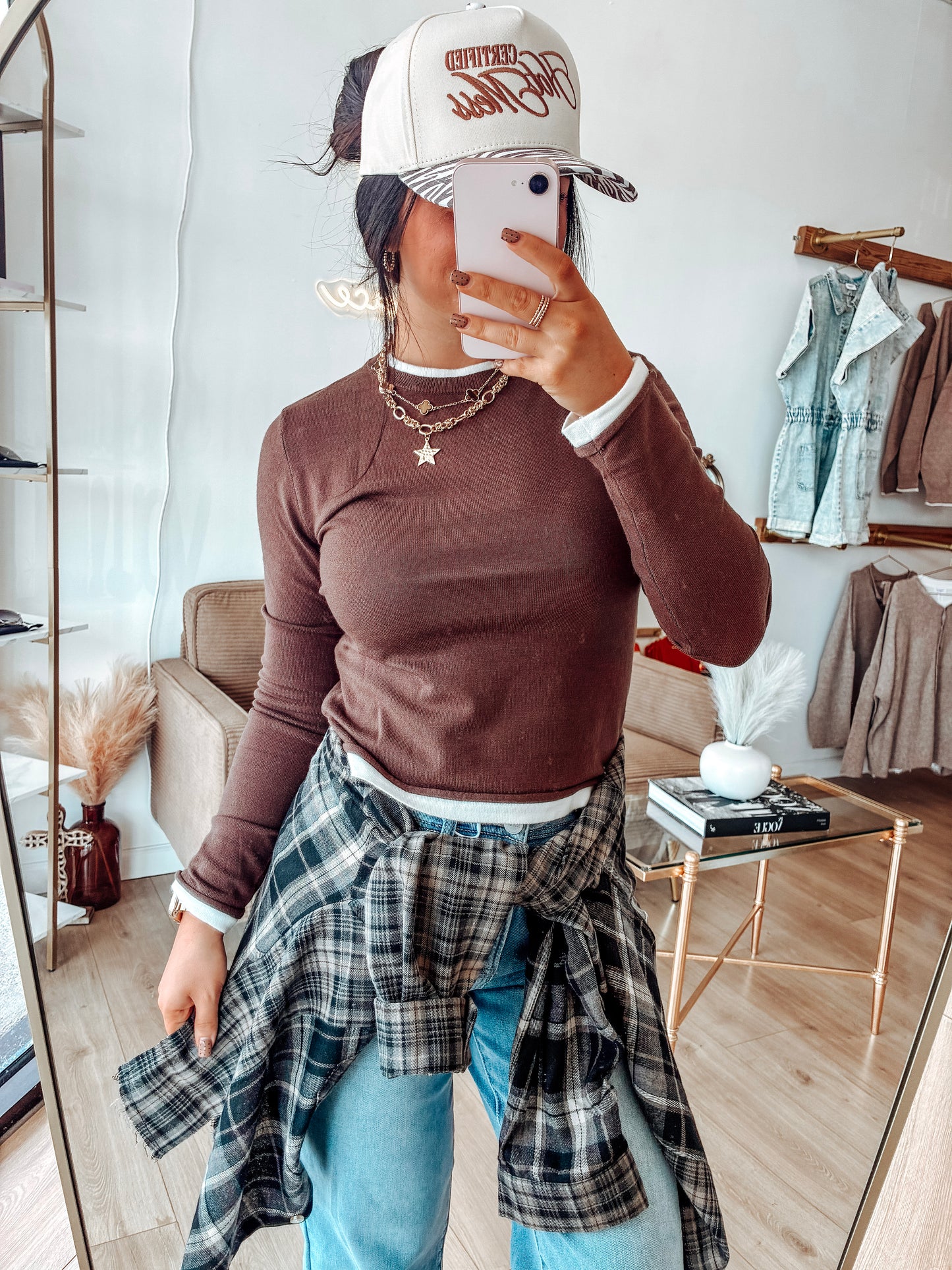 Fudgsicle Contrast Knit Tip