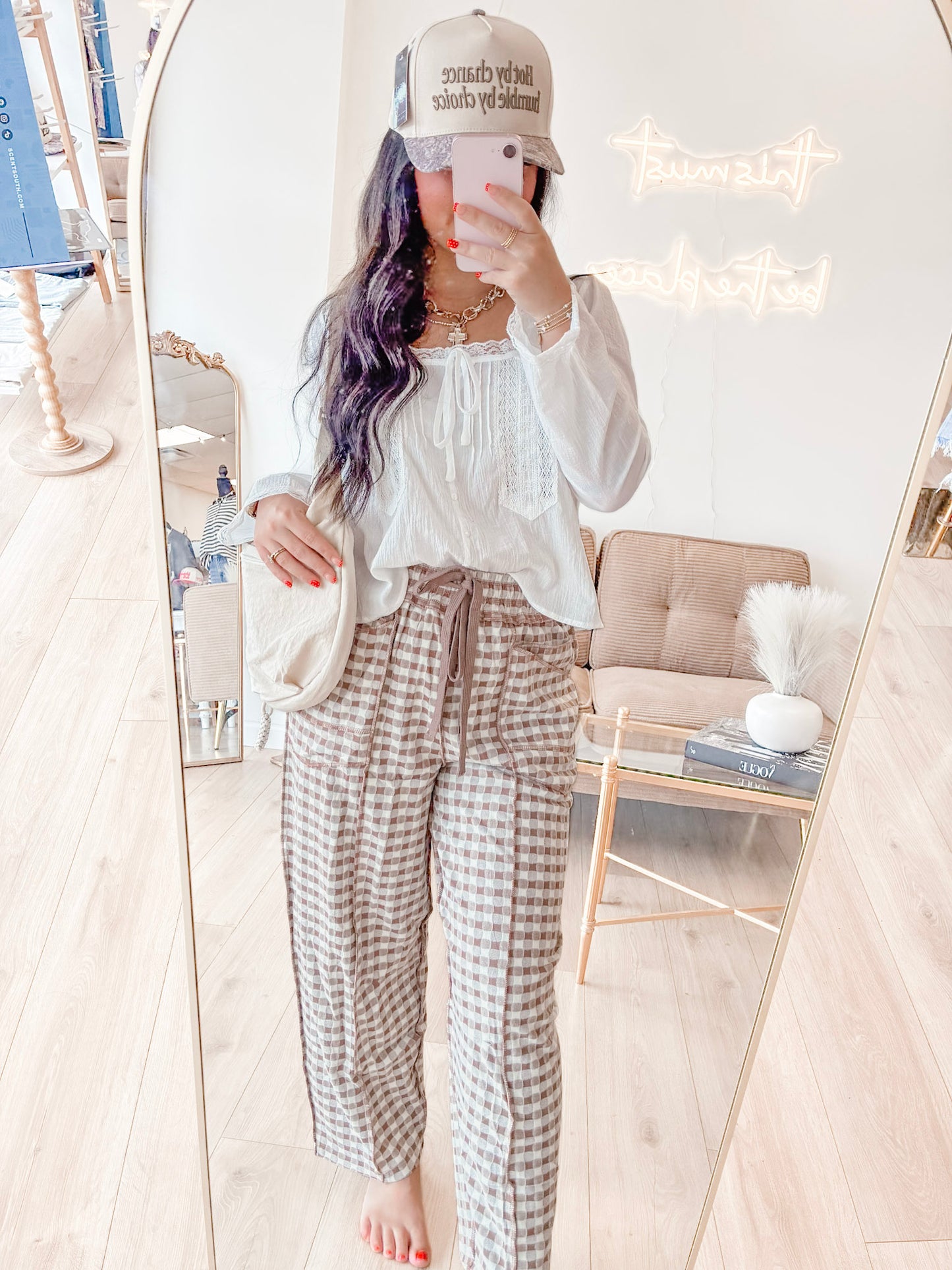Harvest Season Barrel Knit Pants