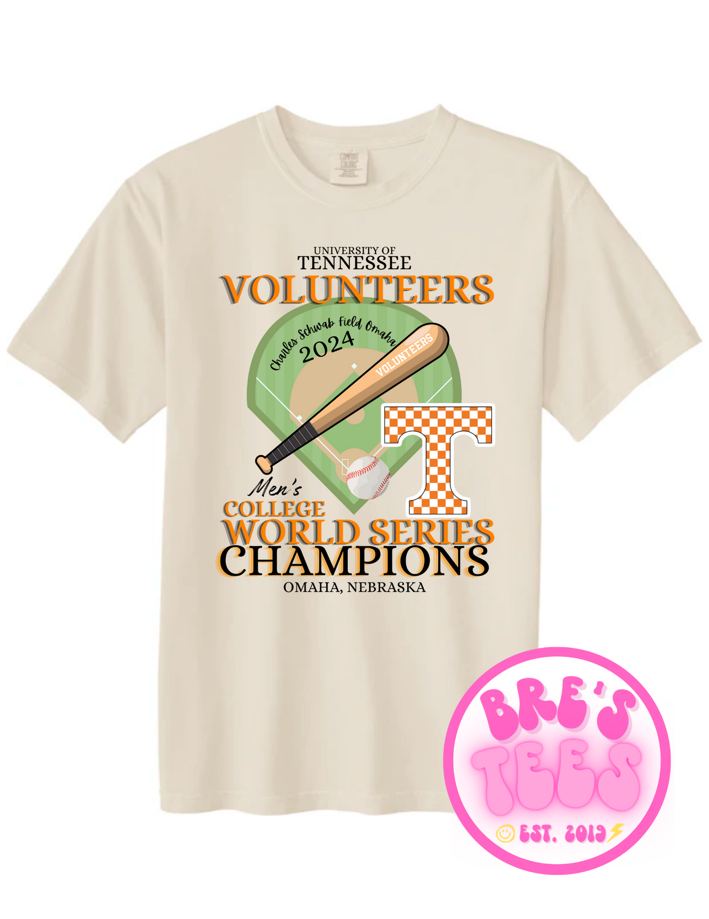 TN Baseball World Series Comfort Colors Tee