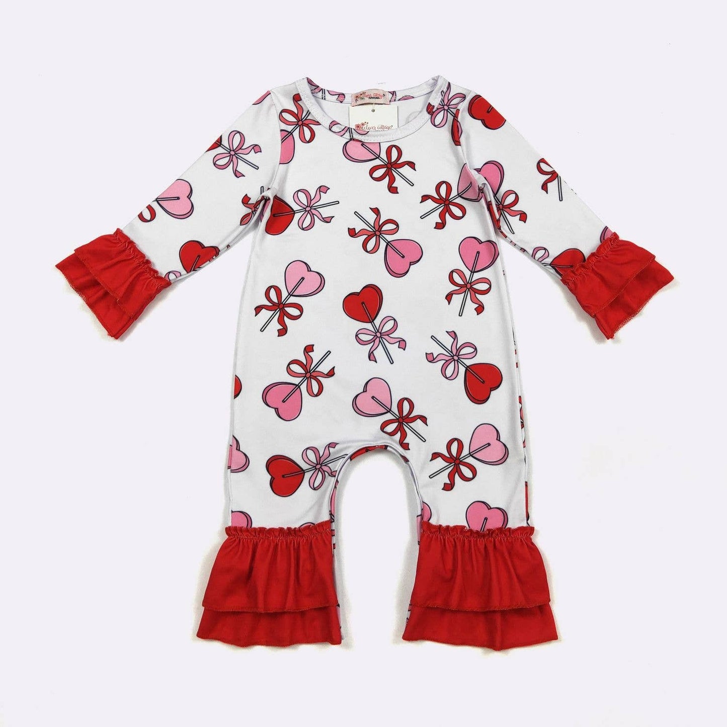 Sucker for Love Baby Romper
