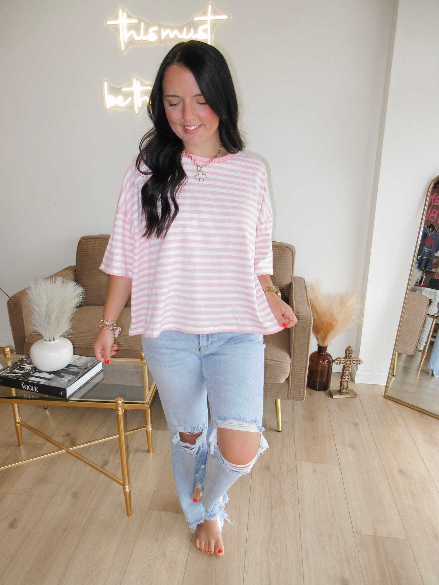 Somethin' Simple Boxy Tee