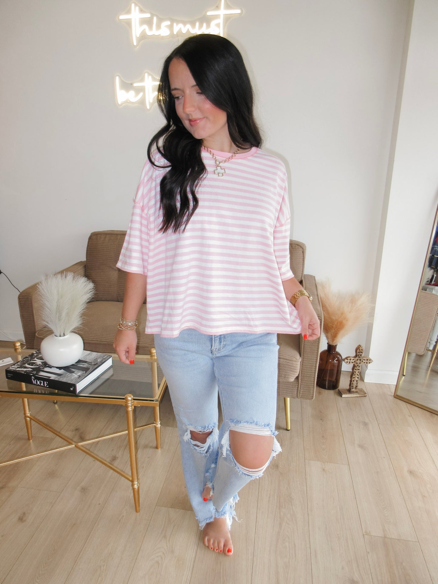 Somethin' Simple Boxy Tee