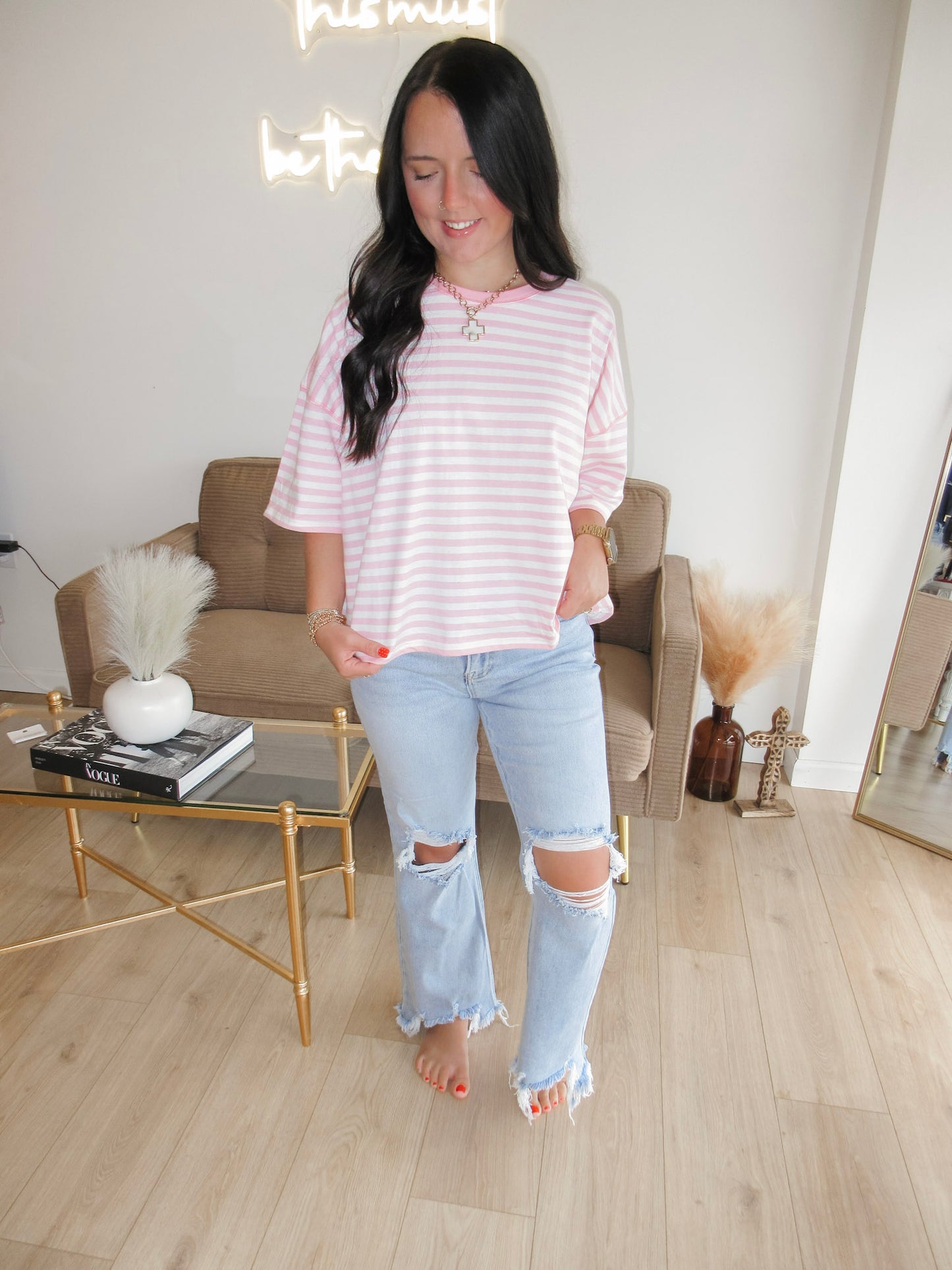 Somethin' Simple Boxy Tee