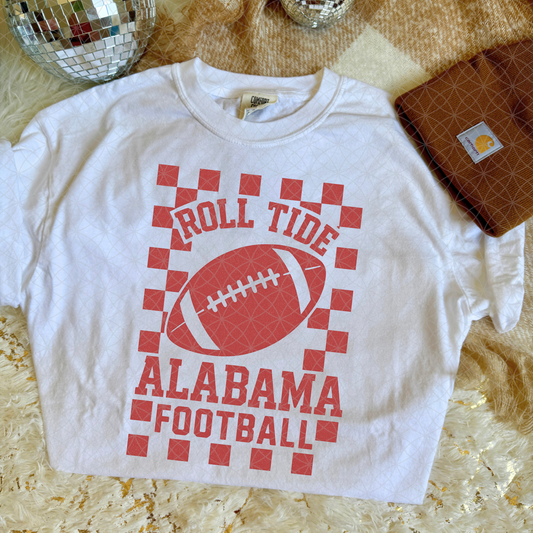 Checkered Alabama Football ★ DIGITAL DOWNLOAD ★