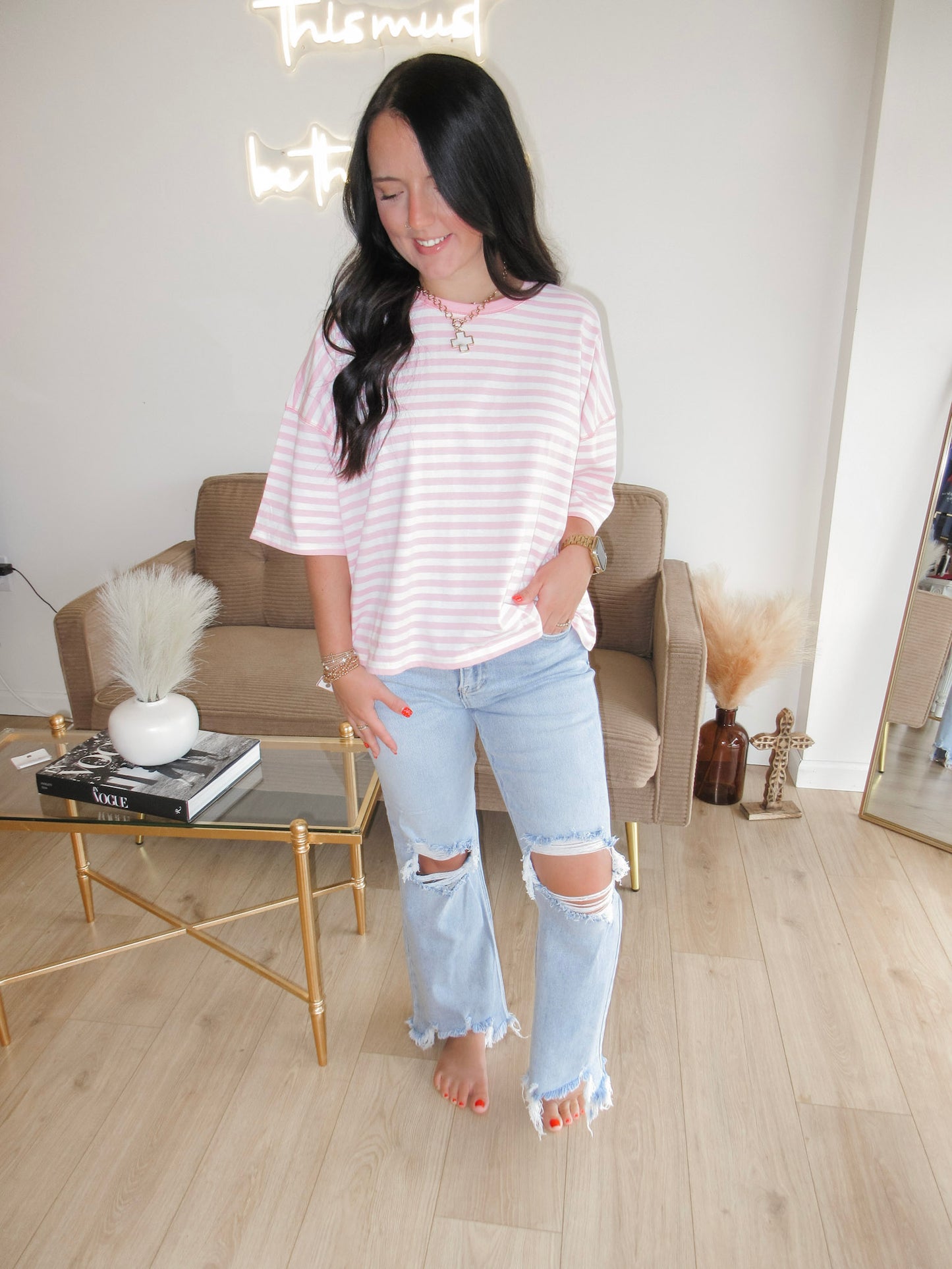 Somethin' Simple Boxy Tee