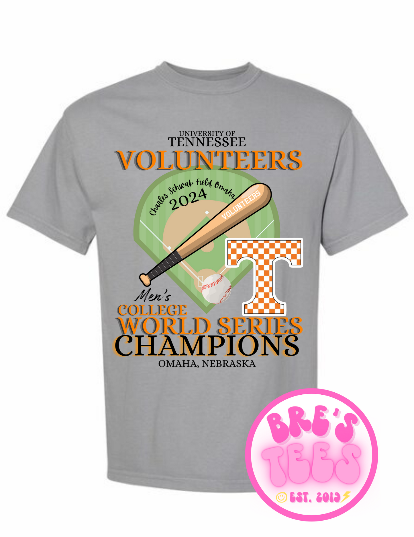 TN Baseball World Series Comfort Colors Tee