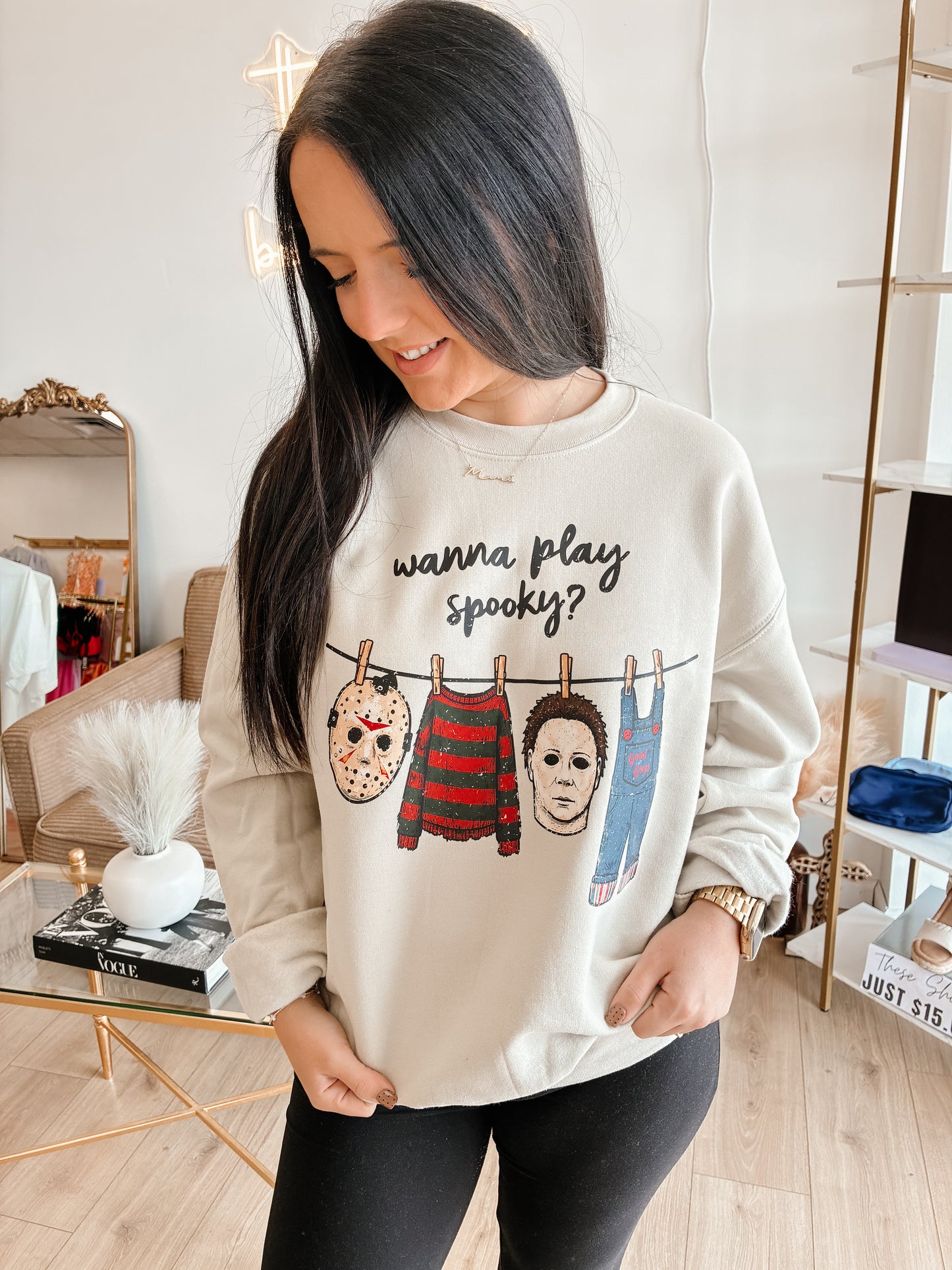 Play Spooky Crewneck