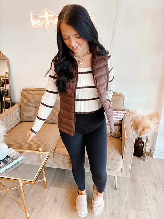 Molly Scoop Neck Long Sleeve
