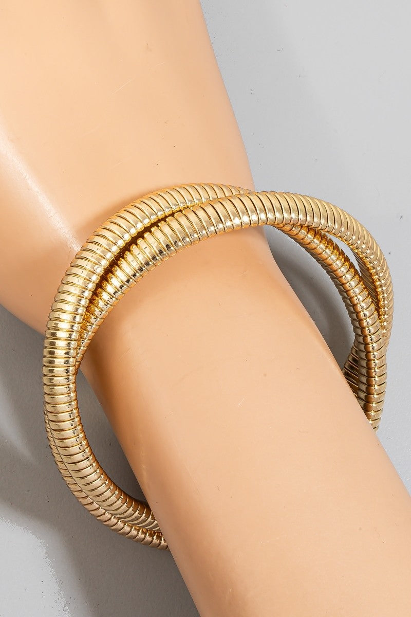 Interlinked Snake Chain Bracelet