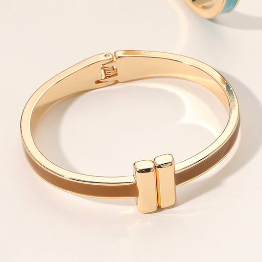 Hinged Bangle Bracelet