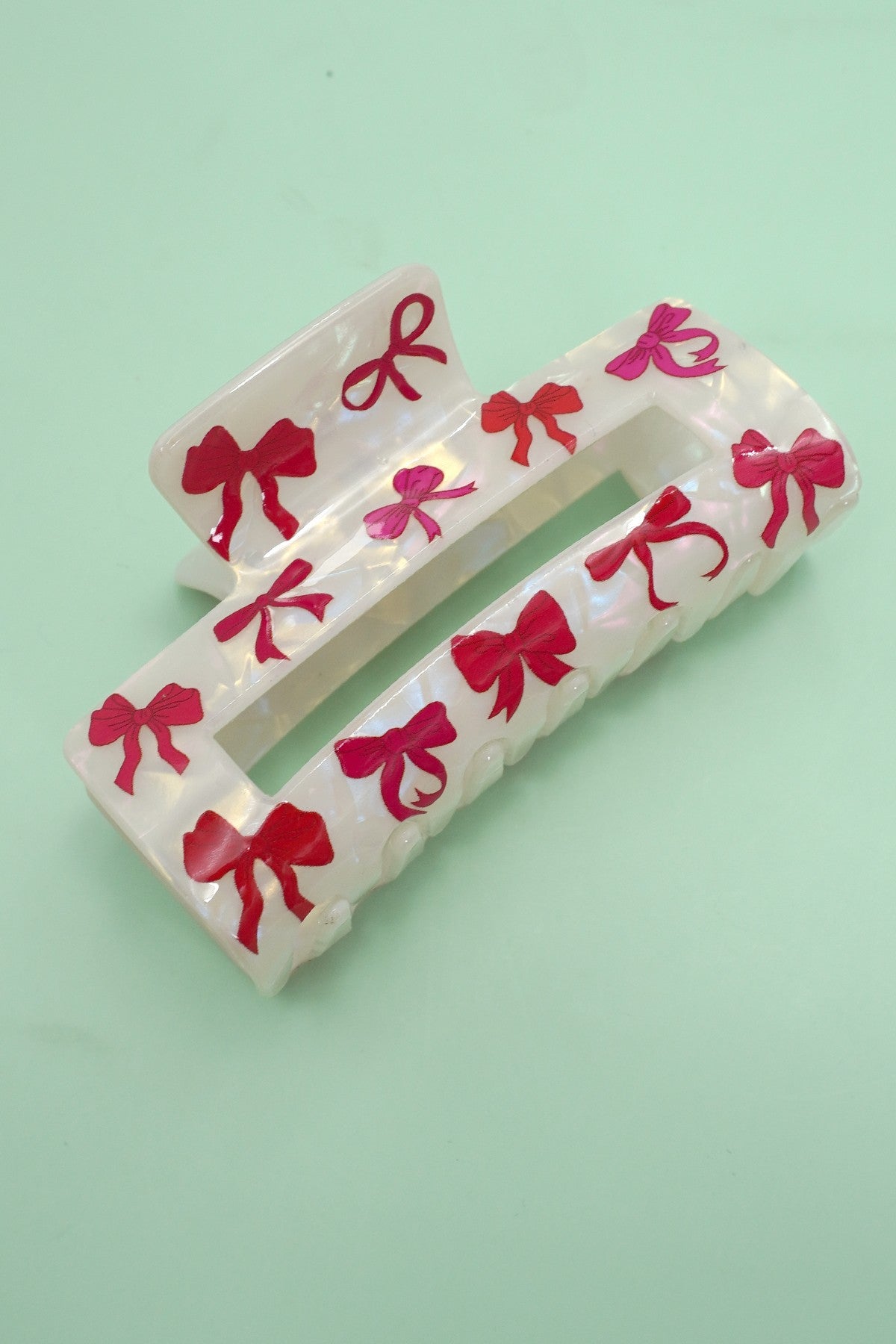 Cutest Bow Cherry Hair Claw Clips