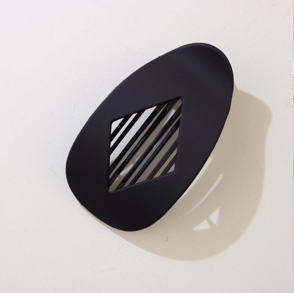 Jumbo Lay Flat Oval Hair Claw Clips Secure Styling