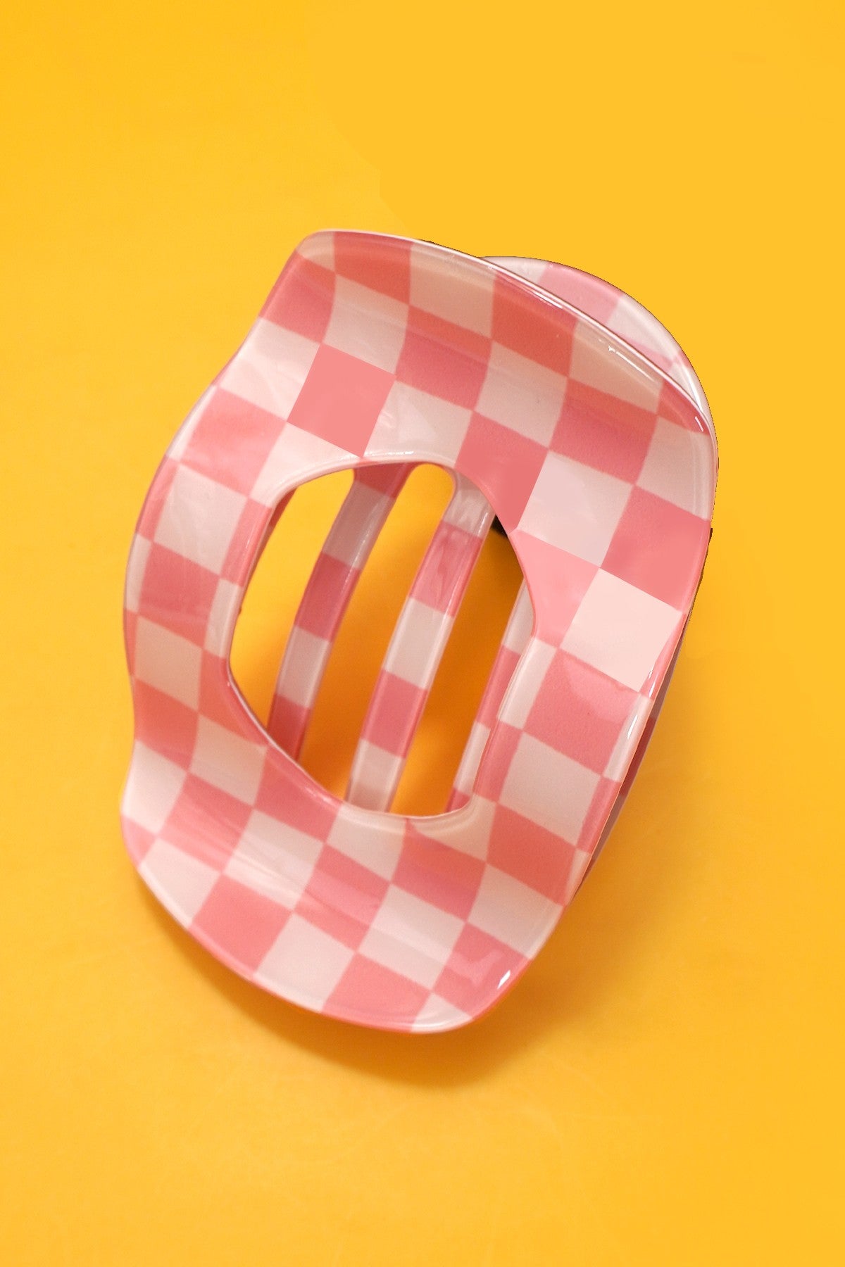 Jumbo Lay Flat Oval Hair Claw Clips Secure Styling