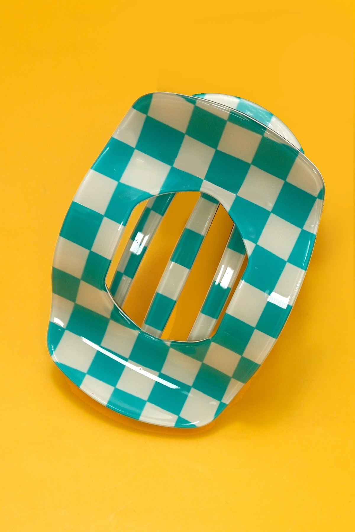 Jumbo Lay Flat Oval Hair Claw Clips Secure Styling