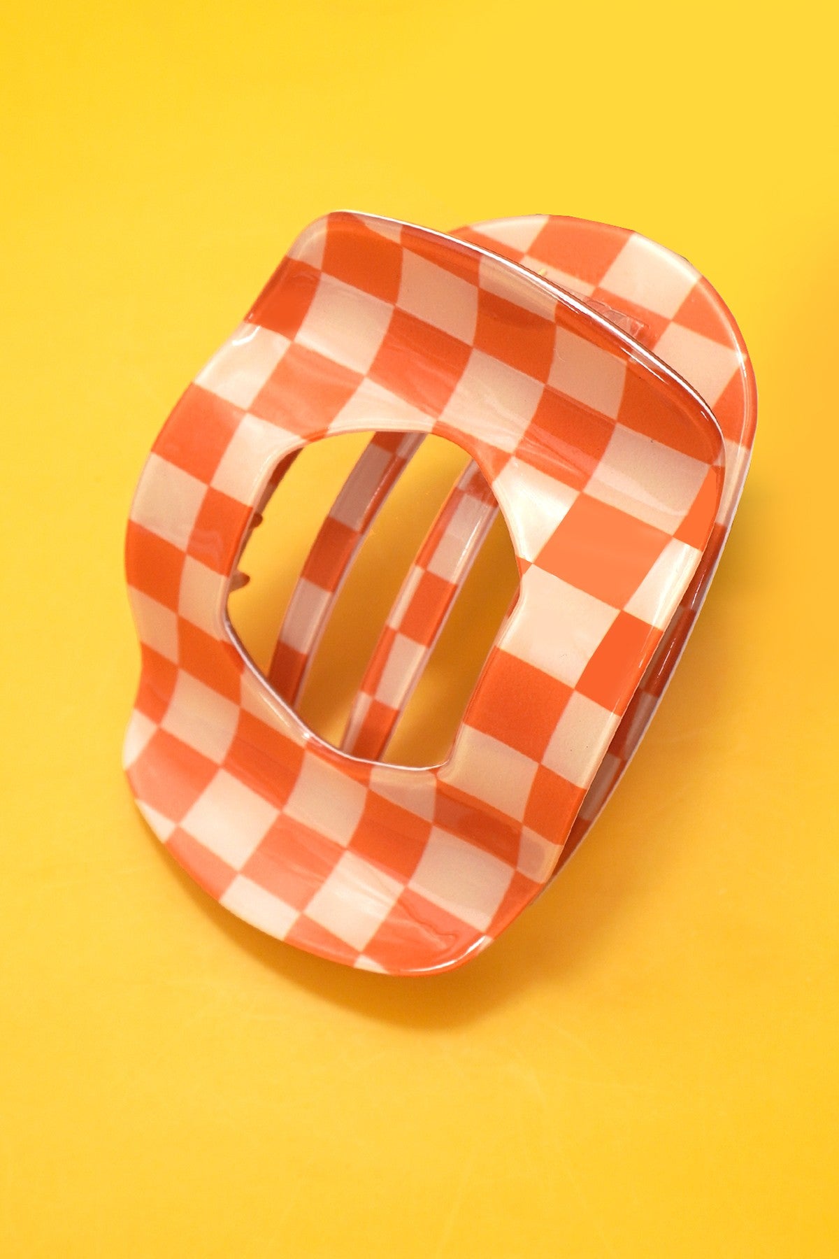 Jumbo Lay Flat Oval Hair Claw Clips Secure Styling